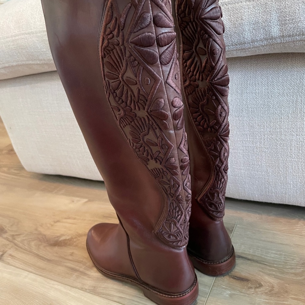 Gianni Bini Alybeth Embroidered Boots